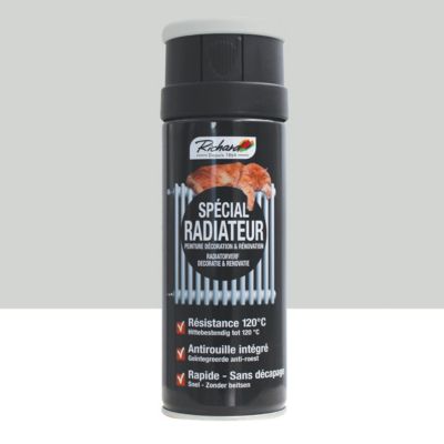 Aérosol RAL spécial radiateur - 7035 Gris clair 400ml