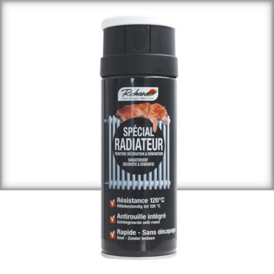 Aérosol RAL spécial radiateur - 9010 Blanc Brillant 400ml