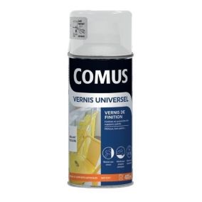 Aérosol vernis universel brillant 400ml - COMUS