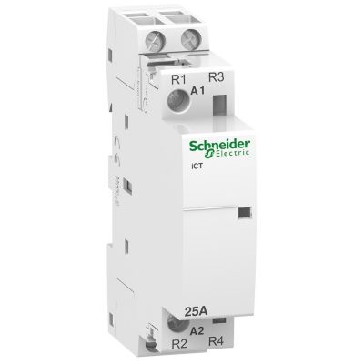 A9c20736 - Contacteur Bipolaire - 2nf - 25a - Bobine 230vca - Schneider Acti 9 Ict