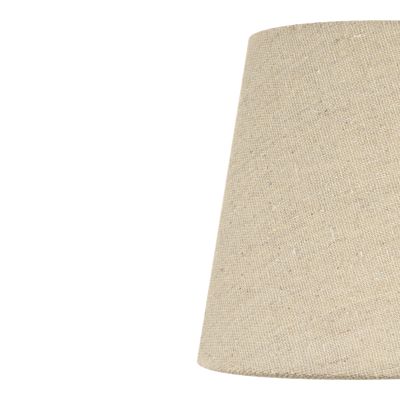 Abat-jour conique beige Ø10cm GoodHome Lokombi