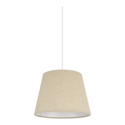 Abat-jour conique beige Ø20cm GoodHome Lokombi