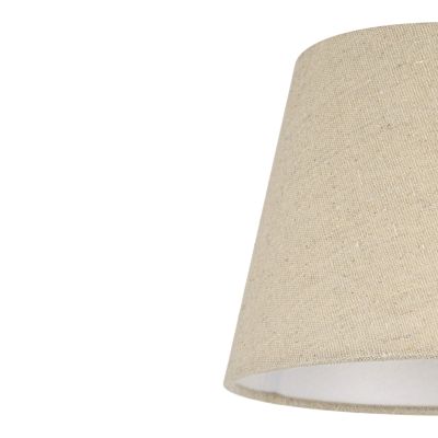 Abat-jour conique beige Ø20cm GoodHome Lokombi