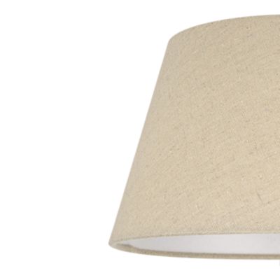 Abat-jour conique beige Ø30cm GoodHome Lokombi