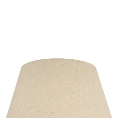 Abat-jour conique beige Ø35cm GoodHome Lokombi