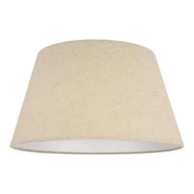 Abat-jour conique beige Ø35cm GoodHome Lokombi