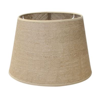 Abat-jour conique en jute beige Ø20cm Seynave