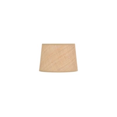 Abat-jour conique en rafia beige Ø20cm Corep