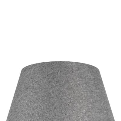 Abat-jour conique gris Ø30cm GoodHome Lokombi