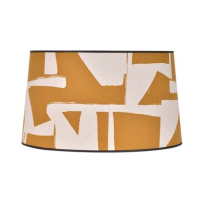 Abat-jour conique Storen tissu formes géométriques Ø45cm Corep