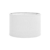 Abat jour cylindre Colours blanc Ø28 cm