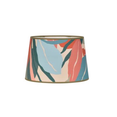 Abat-jour cylindre feuillage montera Ø30cm Corep