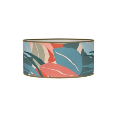 Abat-jour cylindre feuillage montera Ø40cm Corep