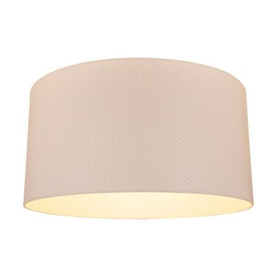Abat-jour cylindrique E27 H30 Papier Multicolore+PVC avec motif à pois