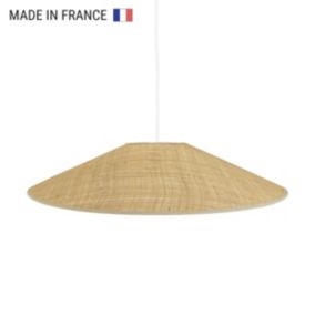 Abat-jour intérieur HELENA Beige Fibre naturelle D60CM