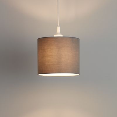 Abat-jour Kpezin Ø20cm GoodHome Gris