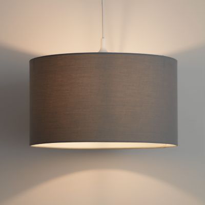 Abat-jour Kpezin Ø40cm GoodHome Gris