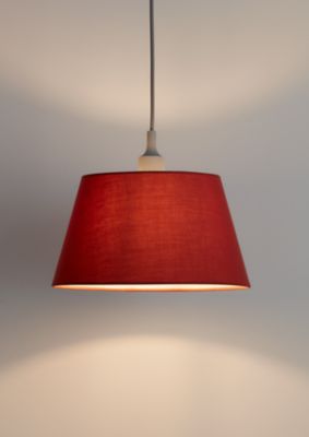 Abat-jour Lokombi Ø30cm GoodHome Rouge