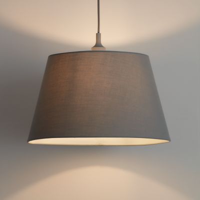 Abat-jour Lokombi Ø40cm GoodHome Gris