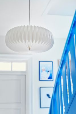 Abat-jour luminaire BELLOY 45 Papier Blanc H. 18  Nordlux-Intérieur