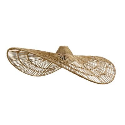 Abat jour naturel seul MARBELLA H14cm