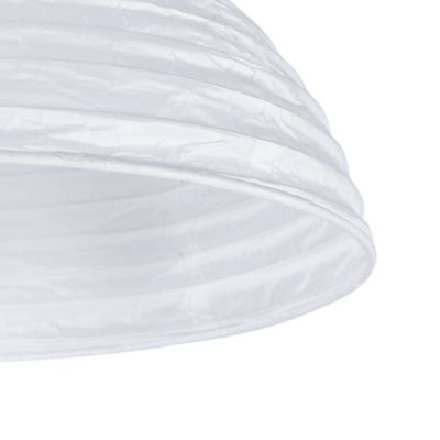 Abat-jour papier Anbus Ø38cm GoodHome Blanc
