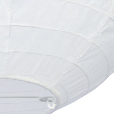 Abat-jour papier Raqis Ø28cm GoodHome Blanc
