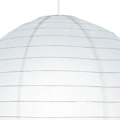Abat-jour papier Raqis Ø58cm GoodHome Blanc