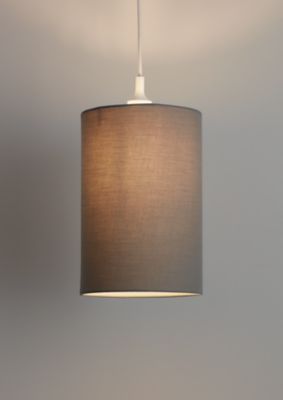 Abat-jour Pibrock Ø20cm GoodHome Gris