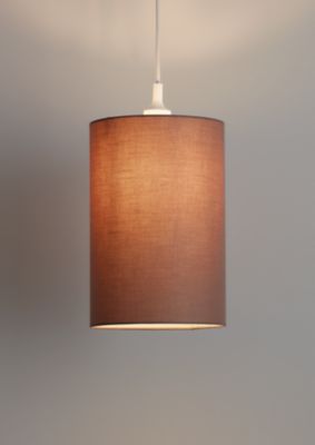 Abat-jour Pibrock Ø20cm GoodHome Taupe