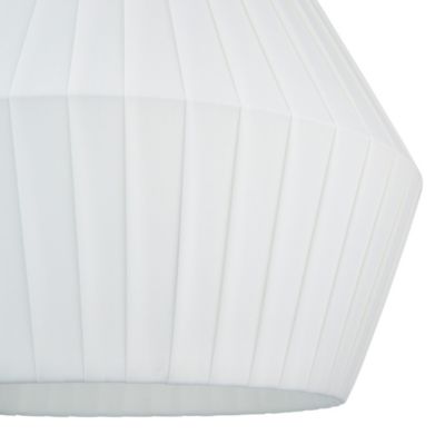 Abat-jour pour suspension blanc forme diamant Ø38cm GoodHome Longbill