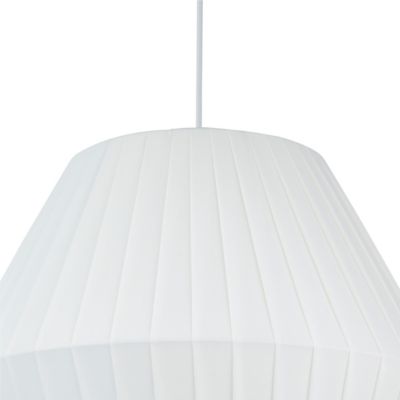 Abat-jour pour suspension blanc forme diamant Ø38cm GoodHome Longbill
