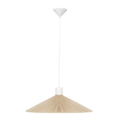 Abat-jour pour suspension cône en raphia Ø.38cm Eglo, Dulah