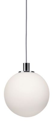 Abat-jour pour suspension sphère en verre opale Ø30cm URail 2Easy Alari Paulmann