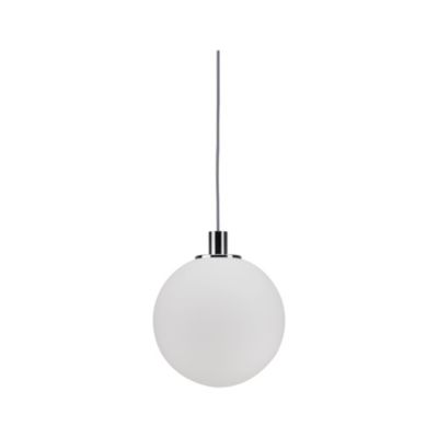 Abat-jour pour suspension sphère en verre opale Ø30cm URail 2Easy Alari Paulmann