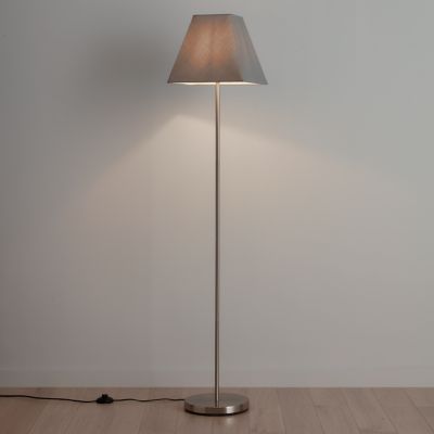 Abat-jour Qarnay Ø30cm GoodHome Gris