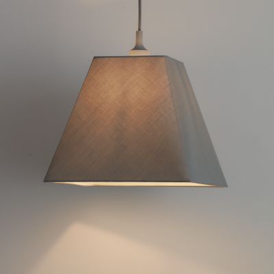 Abat-jour Qarnay Ø30cm GoodHome Gris