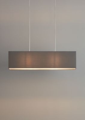 Abat-jour Riqq GoodHome gris Ø80 x H.20 cm