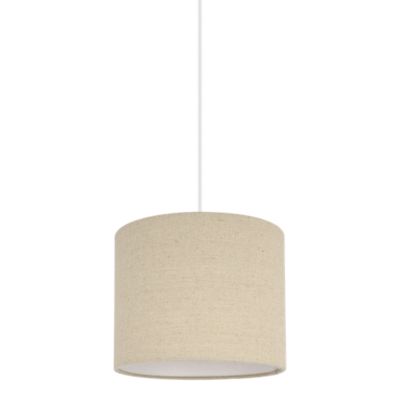 Abat-jour rond beige Ø20cm GoodHome Kpezin