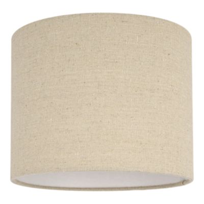 Abat-jour rond beige Ø20cm GoodHome Kpezin