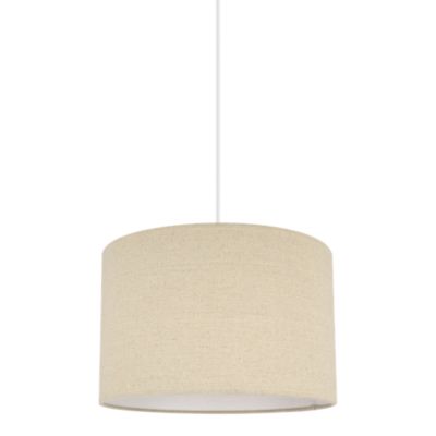 Abat-jour rond beige Ø30cm GoodHome Kpezin