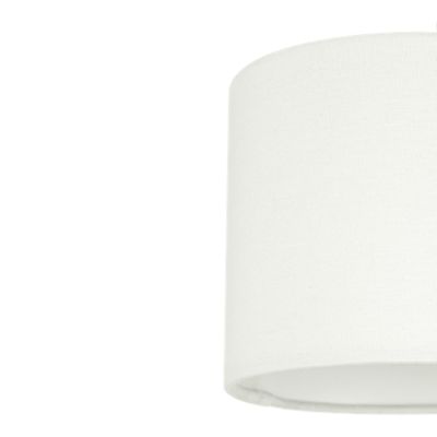 Abat-jour rond blanc Ø15cm GoodHome Kpezin