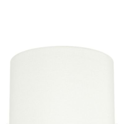 Abat-jour rond blanc Ø15cm GoodHome Kpezin
