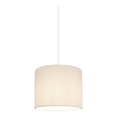 Abat-jour rond blanc Ø20cm GoodHome Kpezin