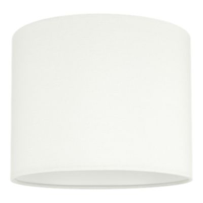 Abat-jour rond blanc Ø20cm GoodHome Kpezin