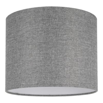 Abat-jour rond gris Ø20cm GoodHome Kpezin