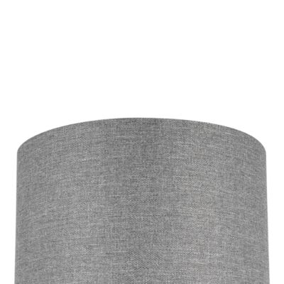 Abat-jour rond gris Ø30cm GoodHome Kpezin