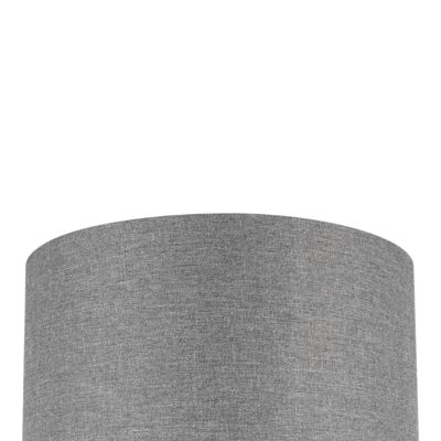 Abat-jour rond gris Ø40cm GoodHome Kpezin