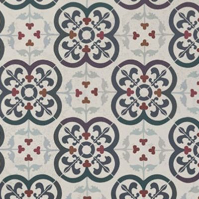 Abattant easy clip avec descente assistée au style geométrique (49.5x38 cm - Multicolore)