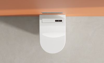 Abattant japonais électrique avec télécommande TopToilet Luxe Ultimate